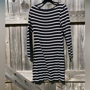 Old Navy Striped Black and White Women's Dress